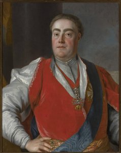 Portrait Of Augustus Iii (1696–1763), King Of Poland — Louis De Silvestre