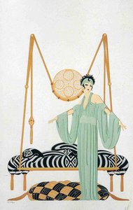 Pillow Swing — Erté