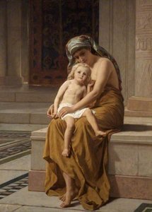 Egyptian Woman And Child — Frederick Trevelyan Goodall