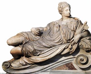 Tomb Of Pope Paul Iii (detail) — Guglielmo Della Porta