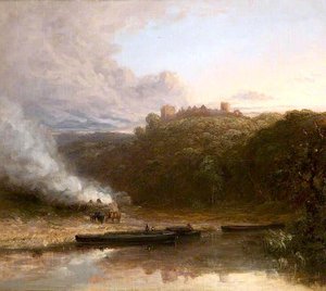 Dudley Castle — David Cox The Elder