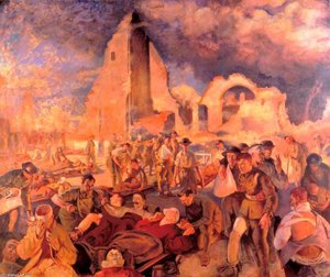 An Advanced Dressing Station In France — Henry Tonks