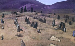 Doring, Tibetian Menhirs. — Nicholas Roerich