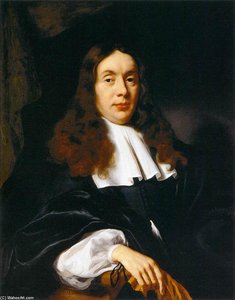 Portrait Of A Man — Nicolaes Maes, Early Netherlandish Painting