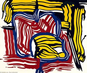 Limette Und Apfel — Roy Lichtenstein