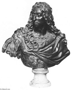 Bust Of The Grand Condé — Antoine Coysevox, Baroque Sculpture