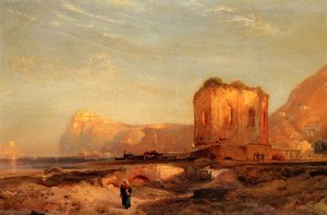 Temple Of Venus, Castle Of Baiae — Thomas Moran