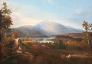 Painting Of Chocorua — Alvan Fisher