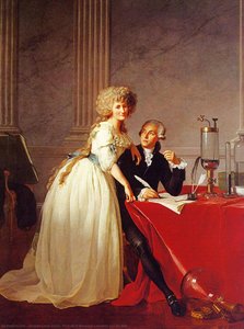 Retrato Del Señor Lavoisier Y Su Esposa — Jacques-louis David