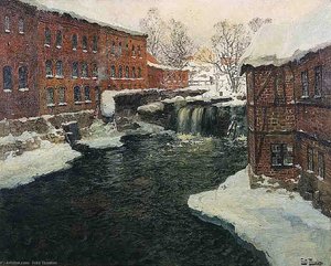 Mill Scene — Frits Thaulow