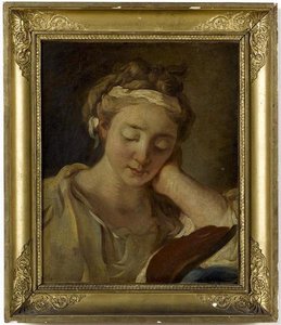La Liseuse Portrait de jeune femme (autre titre)