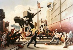 Cut The Line — Thomas Hart Benton