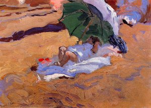 Child's Siesta — Joaquín Sorolla Y Bastida