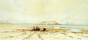 Harbor Scene — Eugène Louis Boudin, Impressionism