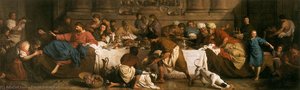 The Feast In The House Of Simon — Pierre Subleyras, Baroque