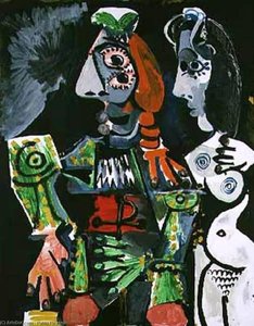 Matador Und Weibliche Nacktheit — Pablo Picasso