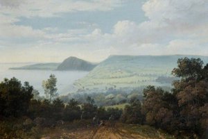 Sidmouth from Salcombe Hill, Devon
