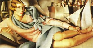 Portrait Of Arlette Boucard — Tamara De Lempicka, Art Deco