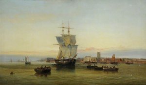 Ships In The Humber — Ralph Stubbs