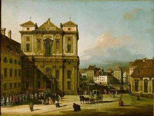 The Freyung — Bernardo Bellotto