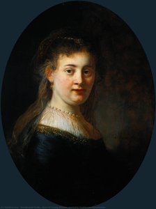 Bust Of Young Woman (probably Saskia Van Uylenburgh) — Rembrandt Peale