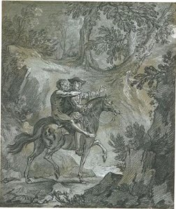 Fate Attacked By A Madman — Jean-baptiste Oudry