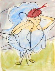 Dancer — Ernst Ludwig Kirchner