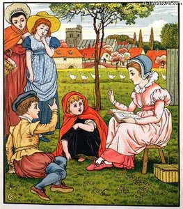 Goody Two Shoes — Walter Crane, Victorian Illustration