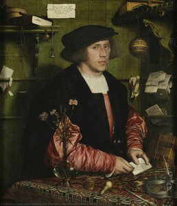 The Merchant Georg Gisze — Hans Holbein The Younger, Northern Renaissance