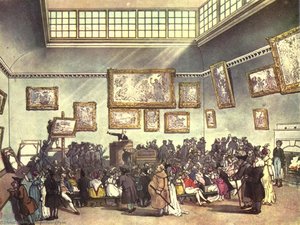 Auction Room, Christie's — William Henry Pyne