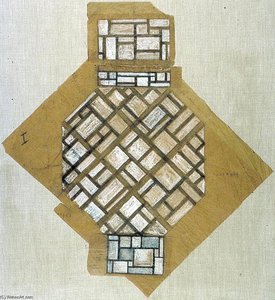 Sketch For The Ceiling — Theo Van Doesburg