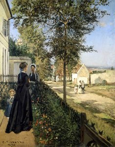 El Camino Del Sol De Versalles — Camille Pissarro