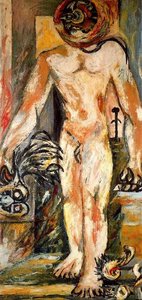 Untitled (naked Man) — Paul Jackson Pollock