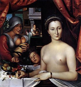 A Lady In Her Bath — François Clouet, Renaissance Portraiture