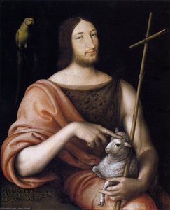 Portrait Of François I As St John The Baptist — Žan Klo