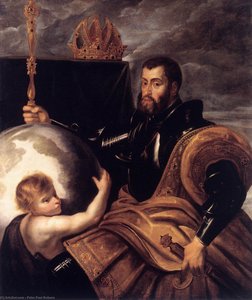 Allegory On Emperor Charles As Ruler Of Vast Realms — Peter Paul Rubens