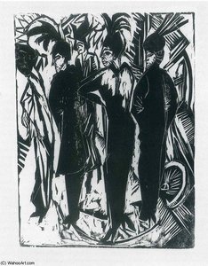 Untitled (3672) — Ernst Ludwig Kirchner, Expressionism