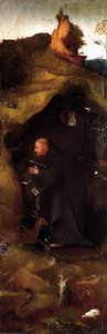 Hermit Saints Triptych (right Panel) — Hieronymus Bosch