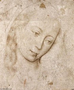 Head Of The Madonna — Goswijn Van Der Weyden