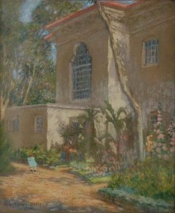 Balboa Park, (painting) — Mary Agnes Yerkes