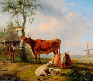 Landscape — Eugène Joseph Verboeckhoven