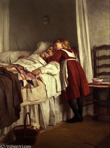 Grandfather's Little Nurse — James Hayllar