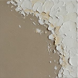 Fragmented Silence: A Monumental Study Of Impasto Texture And Ethereal Light — David Moreau