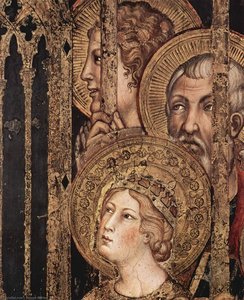 Maestà (detail) — Simone Martini, Late Gothic