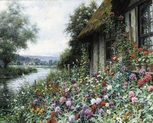 Cottage In Spring, Normandy — Louis Aston Knight