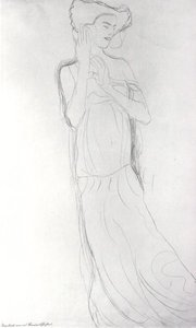 Die Erwartung (tänzerin) — Gustav Klimt