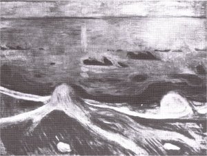 Mystic Shore — Edvard Munch, Expressionism