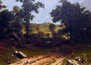 Lake Lucerne — Albert Bierstadt