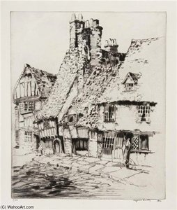 Old Hastings — Alfred Heber Hutty