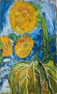 Sunflowers — John Bratby